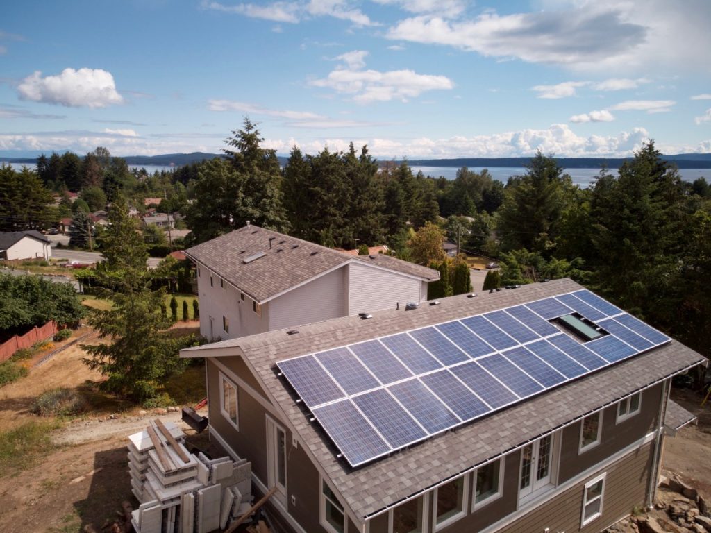 rooftop solar panel installation Chemainus BC