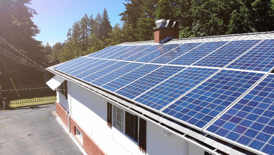 rooftop solar panel installation Port Alberni BC
