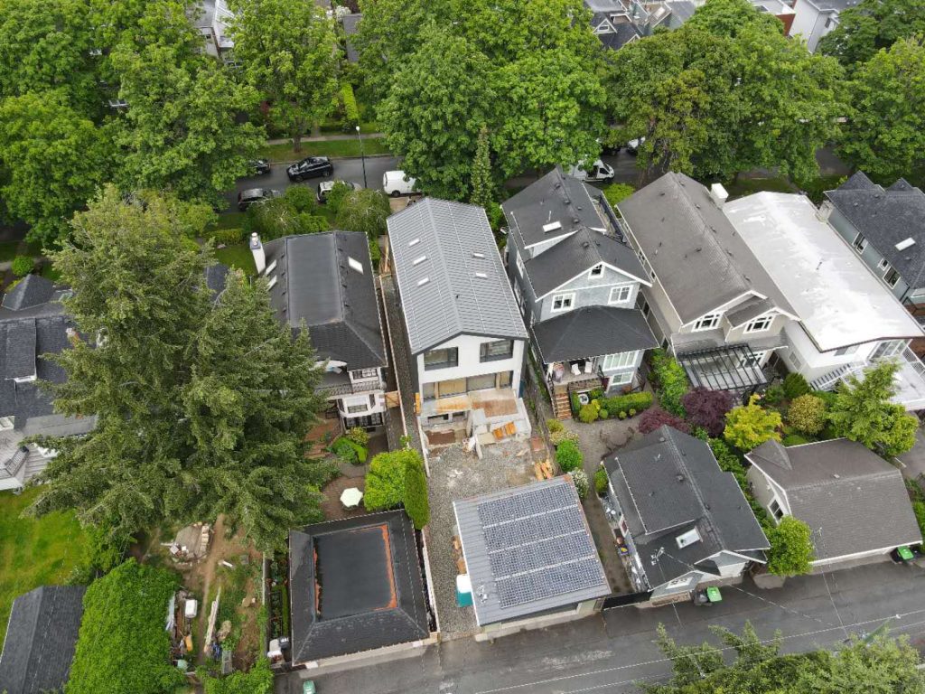 rooftop solar panel installation in Vancouver BC