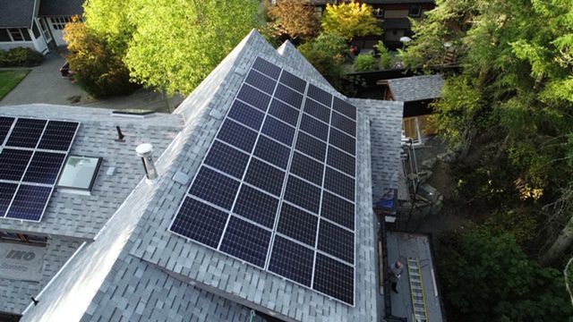 9.75kW Solar Panel Installation in Victoria BC