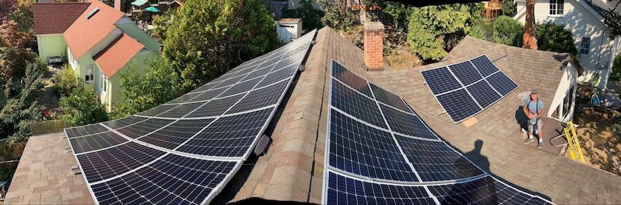8.86kW Solar Panel Installation in Victoria BC