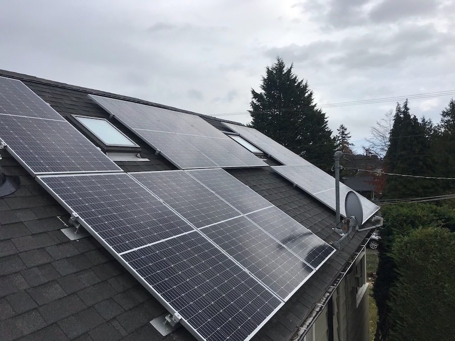9.57kW Solar Panel Installation in Victoria BC