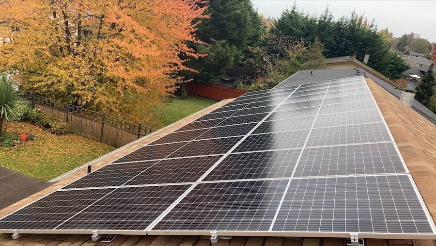 8.7kW Solar Panel Installation in Victoria BC Shift