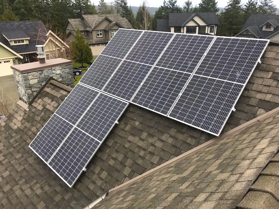 10.88kW Solar Installation in Courtenay BC