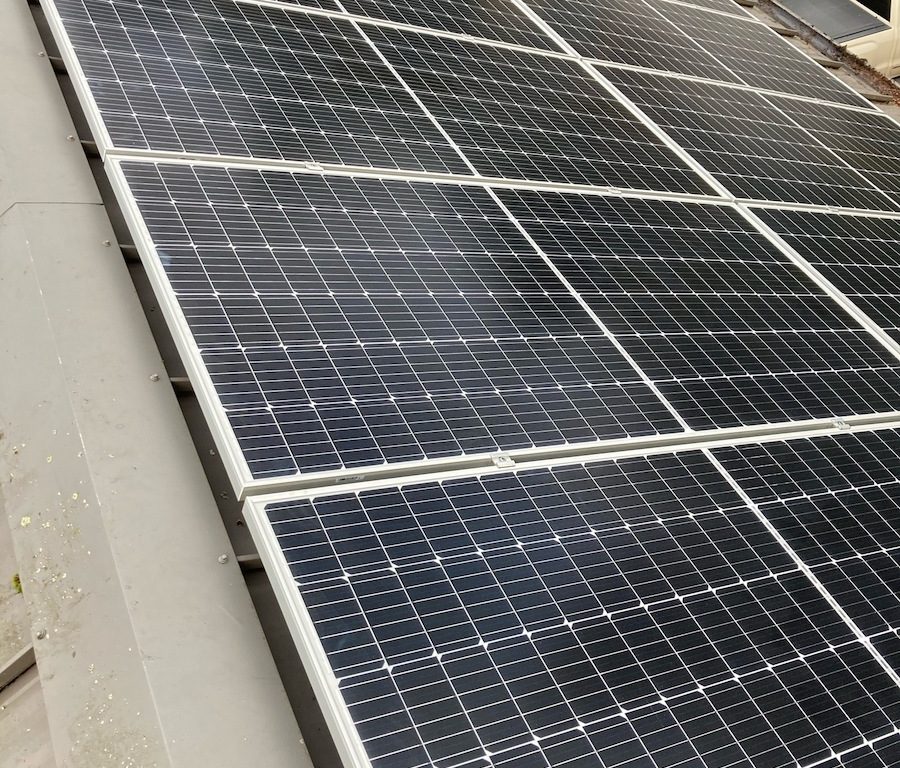 13.92kW Solar Installation, with Tesla Powerwall, on Mayne Island BC